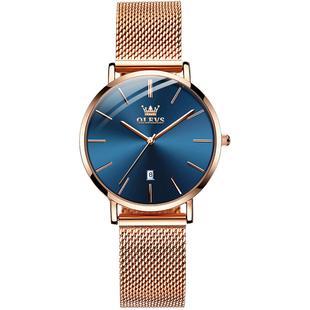 Mr Olevs Ambrosia women's quartz watch, stainless steel strap — view 6
