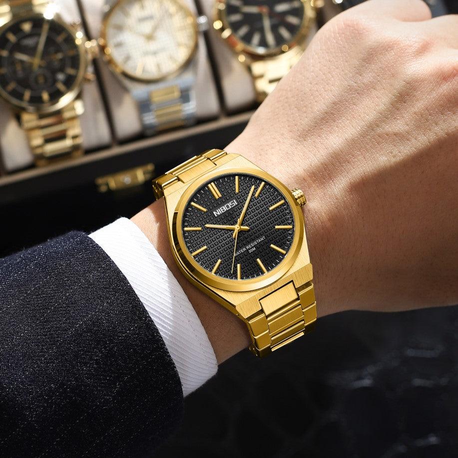 Mr Olevs Maestro Limited Edition men's quartz watch, 40mm case, stainless steel strap — view 4
