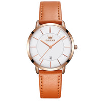 Orange with White