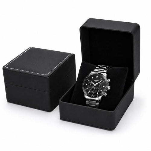 Mr Olevs premium watch box, padded storage case for watches — view 1