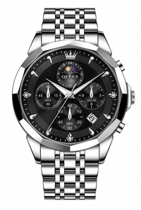 Silvery black