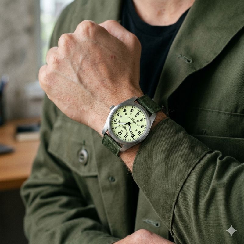 Mr Olevs Military men's quartz watch — view 13
