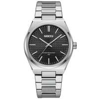 Silver and Black