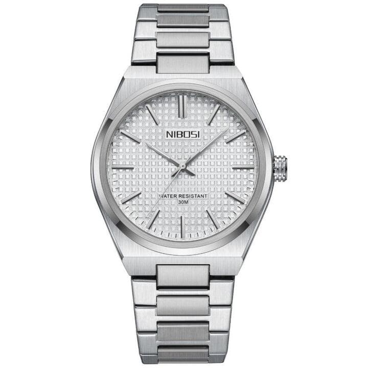 Mr Olevs Maestro men's quartz watch, stainless steel strap — view 7