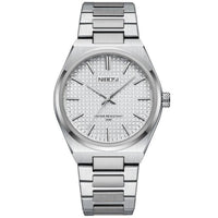 Silver and White