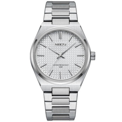 Mr Olevs Maestro men's quartz watch, stainless steel strap — view 7