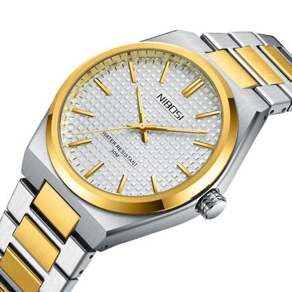 Mr Olevs Maestro men's quartz watch, stainless steel strap — view 11
