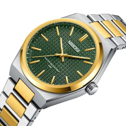 Mr Olevs Maestro men's quartz watch, stainless steel strap — view 13