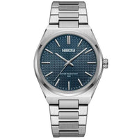 Silver and Blue