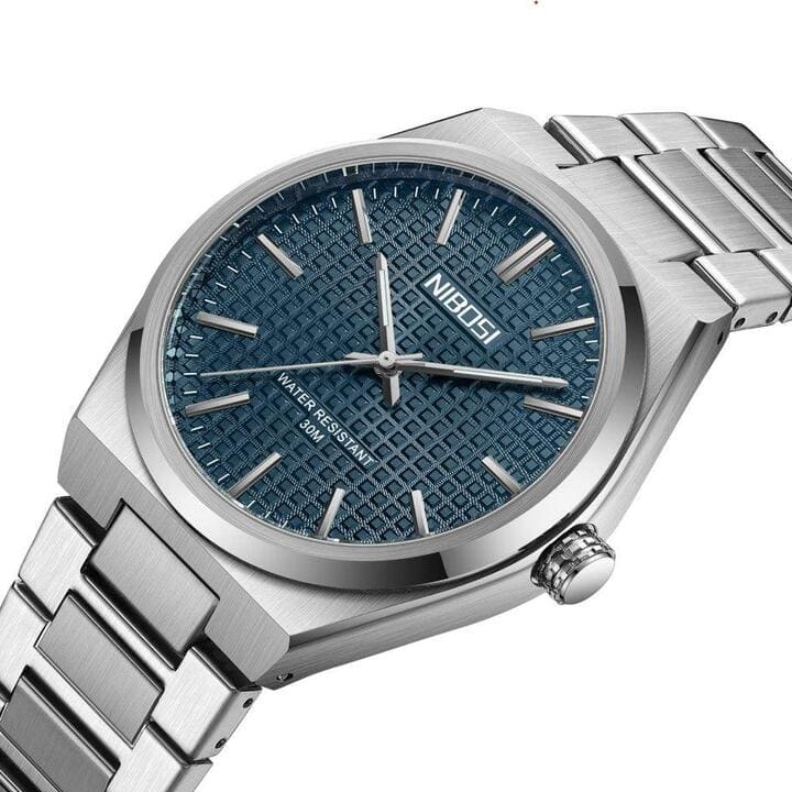 Mr Olevs Maestro men's quartz watch, stainless steel strap — view 5