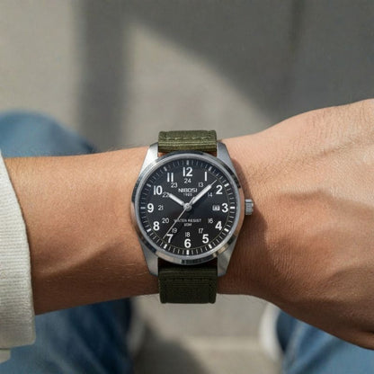 Mr Olevs Military men's quartz watch — view 3