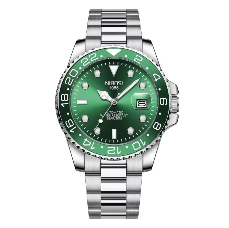 Mr Olevs Majestic men's automatic watch, 41mm case, stainless steel strap — view 10