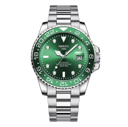 Mr Olevs Majestic men's automatic watch, 41mm case, stainless steel strap — view 10