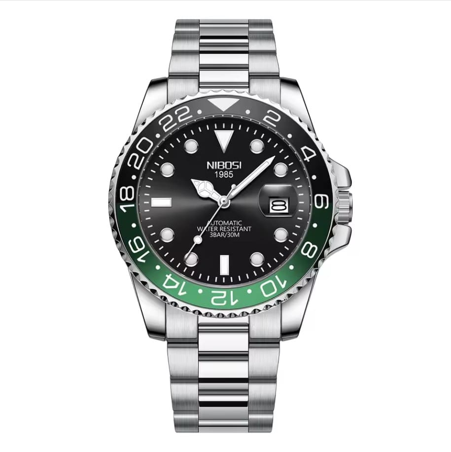 Mr Olevs Majestic men's automatic watch, 41mm case, stainless steel strap — view 12