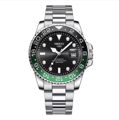 Mr Olevs Majestic men's automatic watch, 41mm case, stainless steel strap — view 12