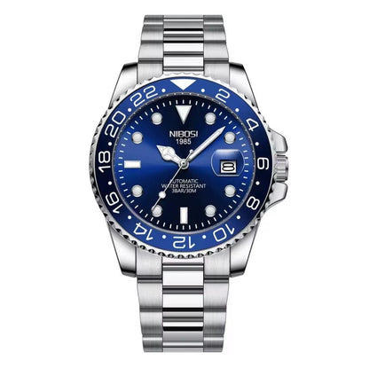 Mr Olevs Majestic men's automatic watch, 41mm case, stainless steel strap — view 8