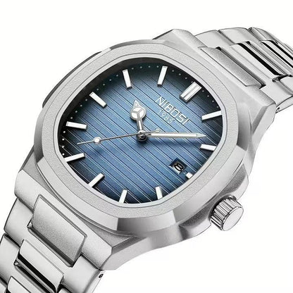 Mr Olevs Astronaut men's quartz watch, 41mm case, stainless steel strap — view 7