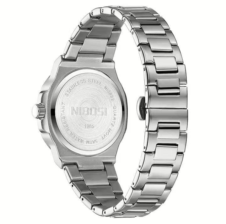 Mr Olevs Astronaut men's quartz watch, 41mm case, stainless steel strap — view 20