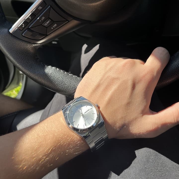 Mr Olevs Ardenne men's quartz watch, 41mm case, stainless steel strap — view 4