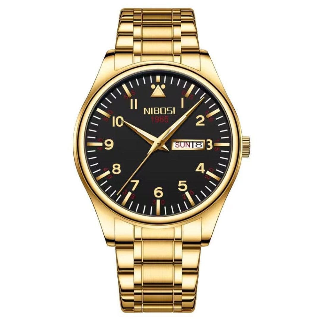 Mr Olevs Syncro men's quartz watch, stainless steel strap — view 4