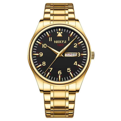 Mr Olevs Syncro men's quartz watch, stainless steel strap — view 4
