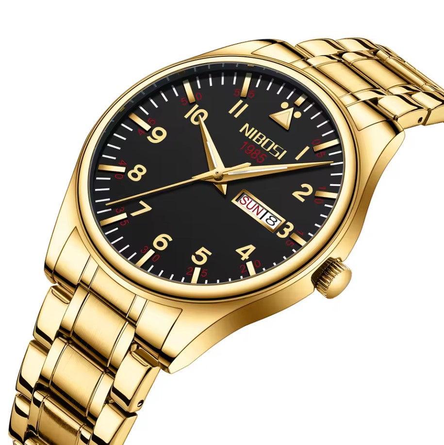Mr Olevs Syncro men's quartz watch, stainless steel strap — view 5