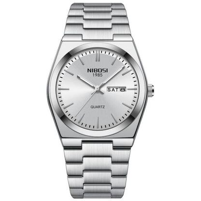 Mr Olevs Ardenne men's quartz watch, 41mm case, stainless steel strap — view 1