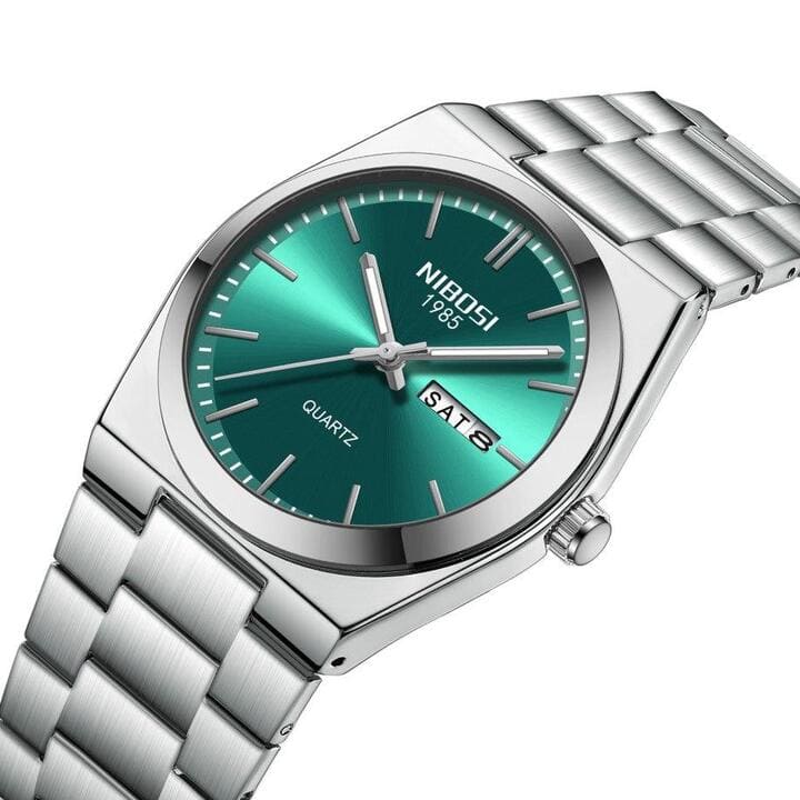 Mr Olevs Ardenne men's quartz watch, 41mm case, stainless steel strap — view 17