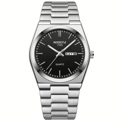 Mr Olevs Ardenne men's quartz watch, 41mm case, stainless steel strap — view 6