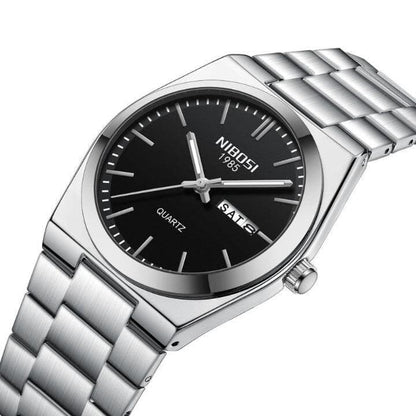 Mr Olevs Ardenne men's quartz watch, 41mm case, stainless steel strap — view 7