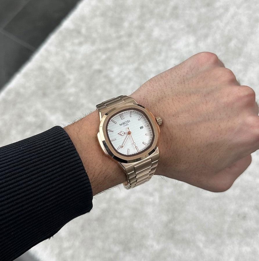 Mr Olevs Astronaut Limited Edition men's quartz watch, stainless steel strap — view 12